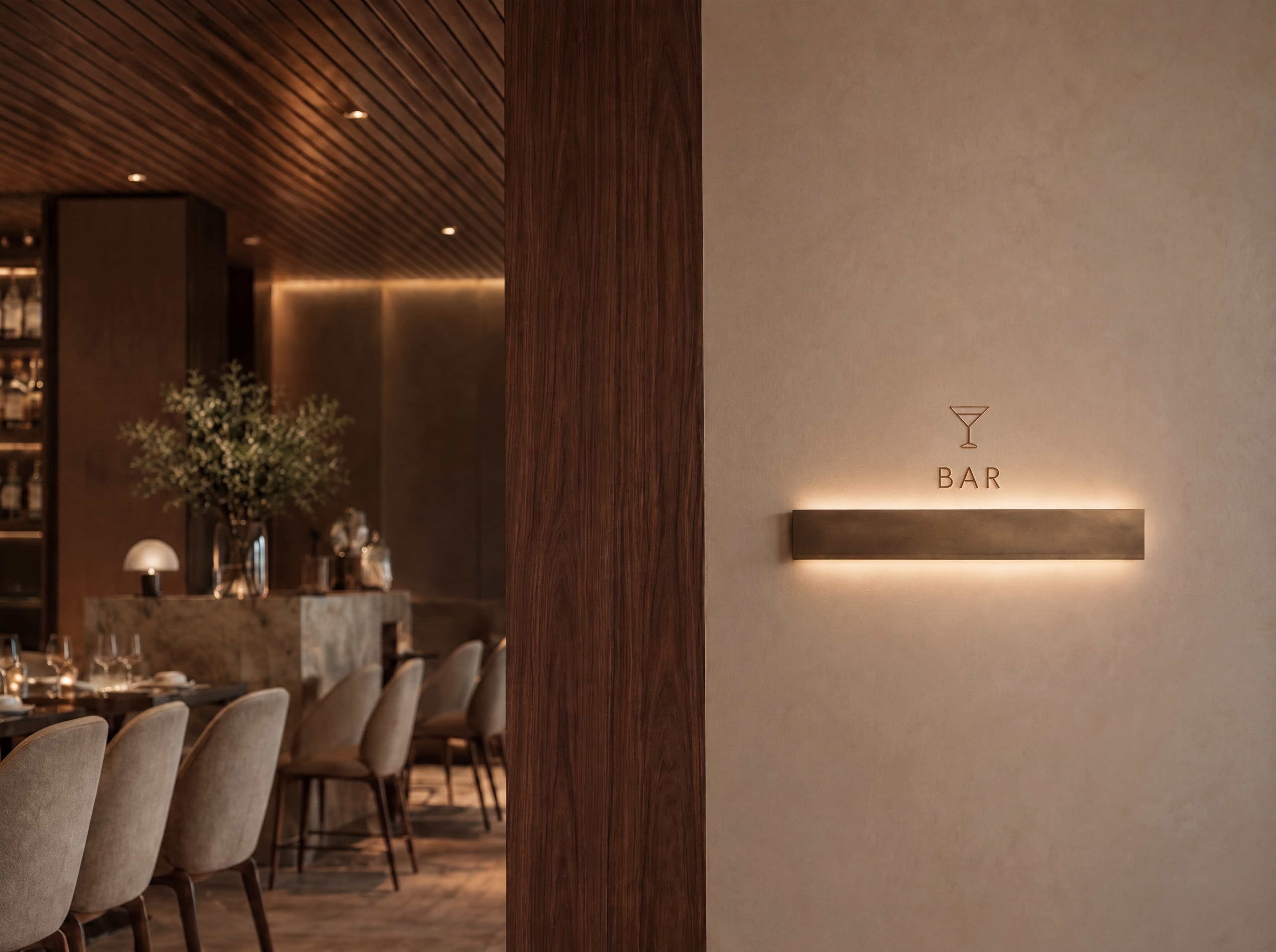 Bar Entrance / Ambient Light
